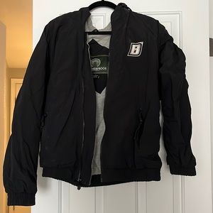 Hooded rain jacket B size men’s small